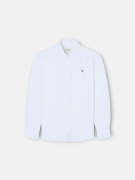 Chemise sport enfant piqué blanc