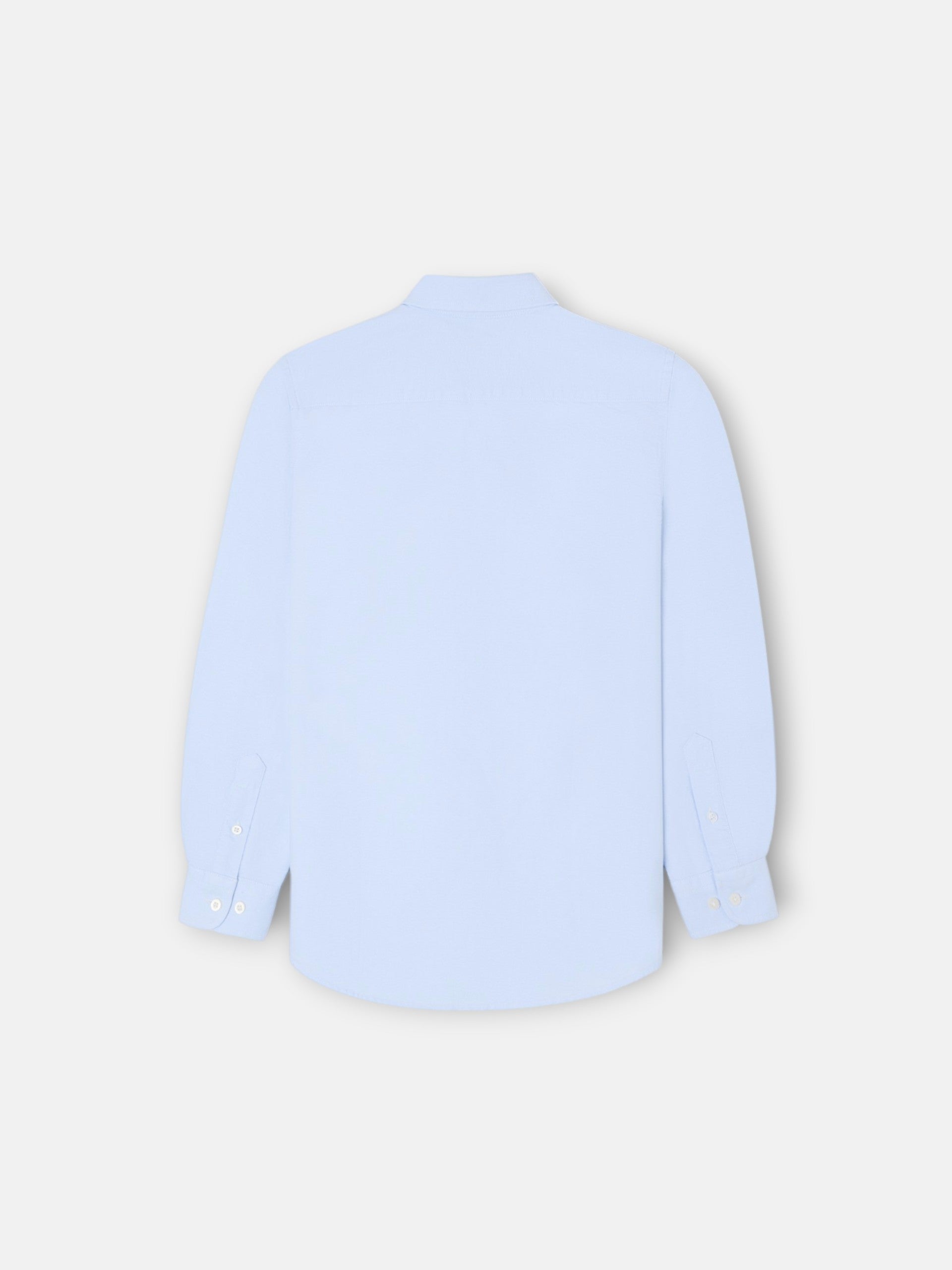 Polera sport kids clasica oxford celeste