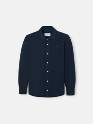 Chemise sport enfant piqué marine