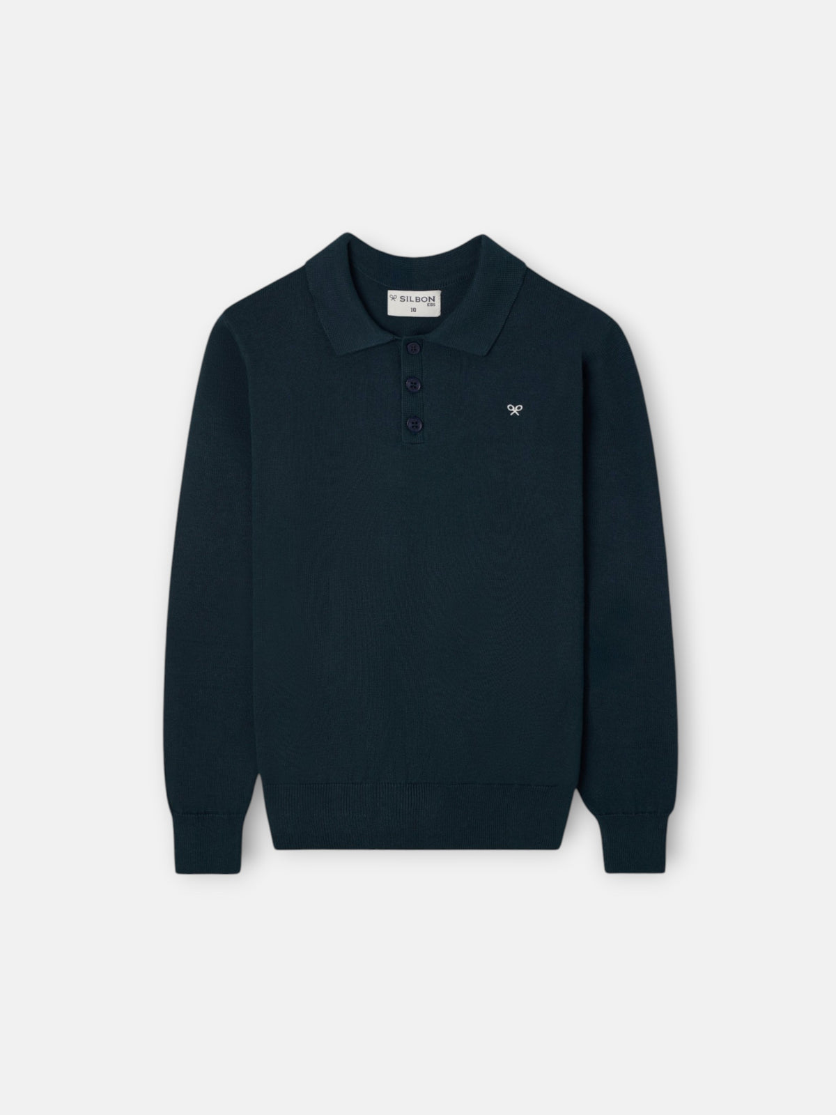 Jersey de criança gola polo verde