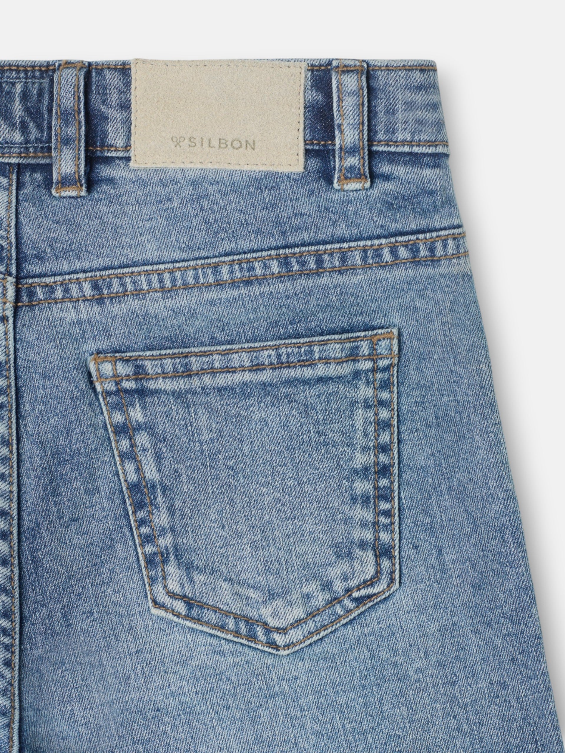 Pantalon sport kids jeans azul