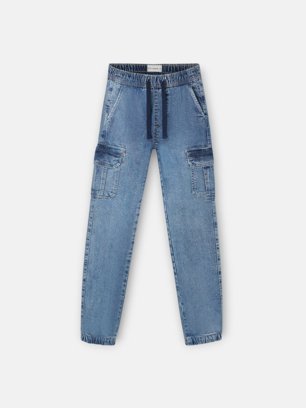 Kids' sport jogger denim blue pants