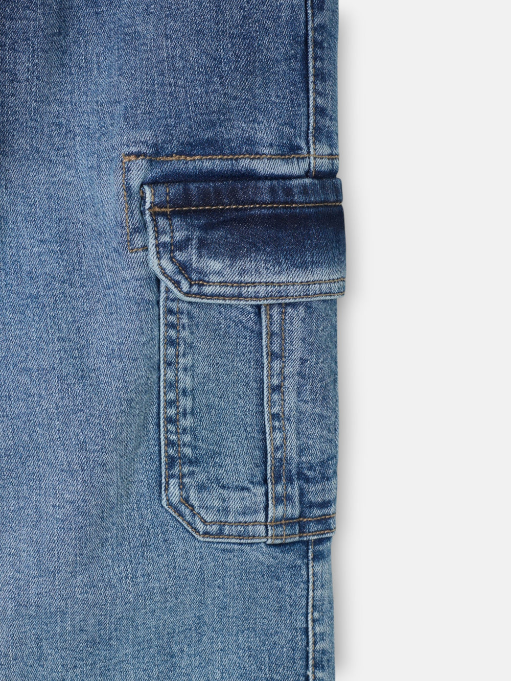 Kids' sport jogger denim blue pants