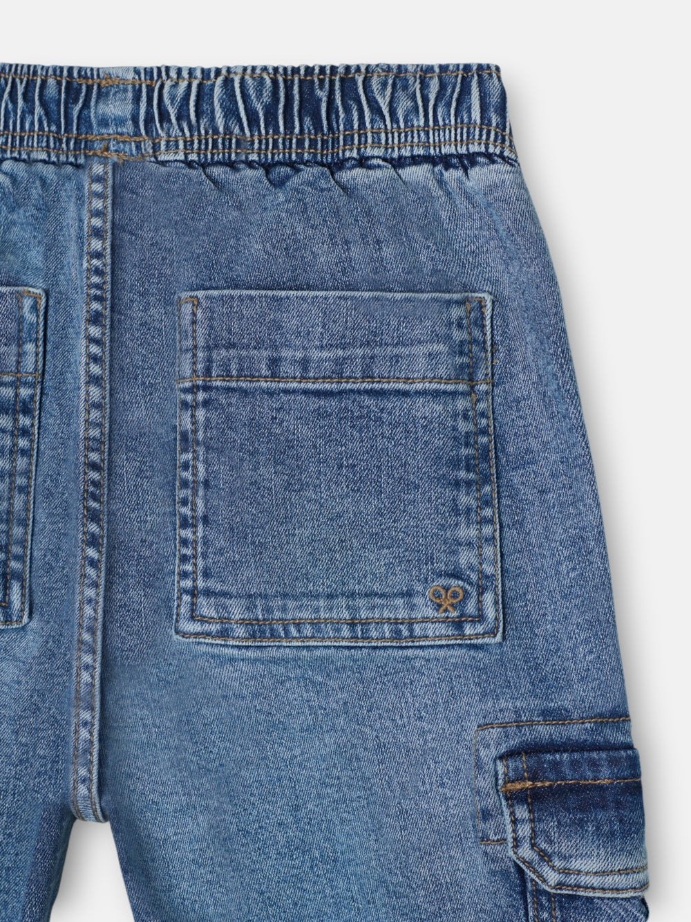 Kids' sport jogger denim blue pants