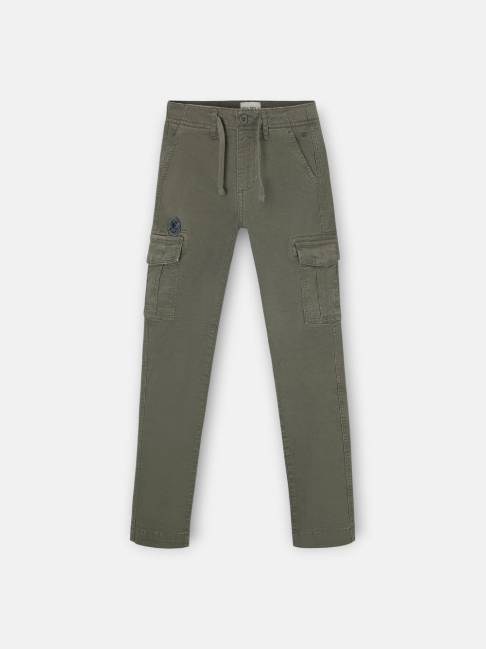 Green kids' cargo sport pants 