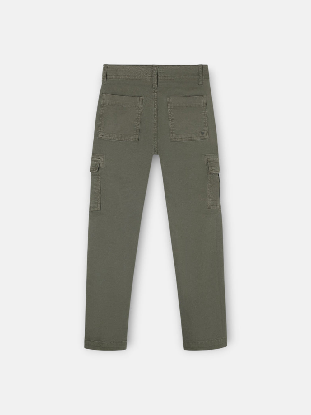 Green kids' cargo sport pants 