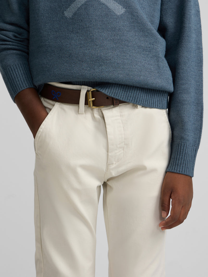 Pantalon sport kids chino piedra