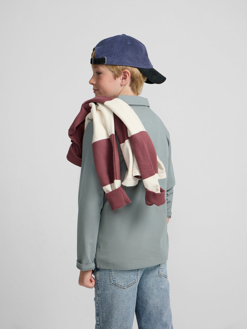 Polo kids parches verde