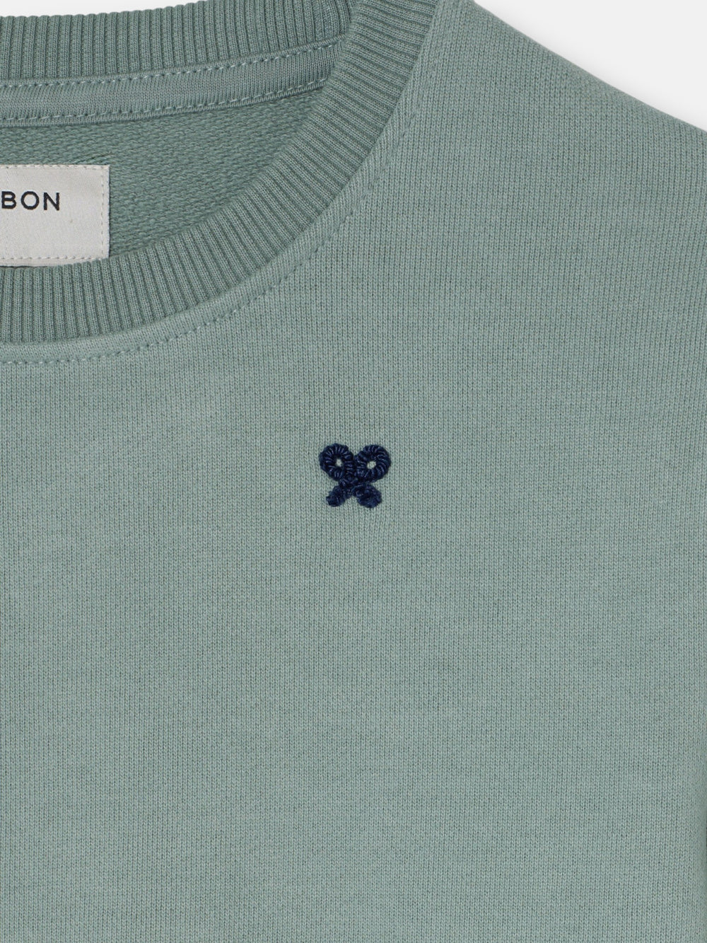 Sudadera kids little legacy verde claro
