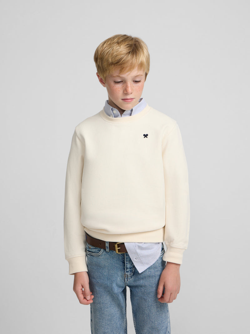 Sweatshirt kids little legacy creme