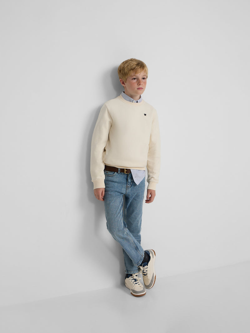 Sweatshirt kids little legacy creme