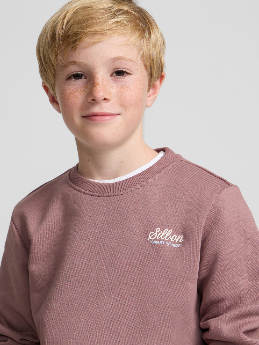 Kids School Club Burgundy Sweatshirt