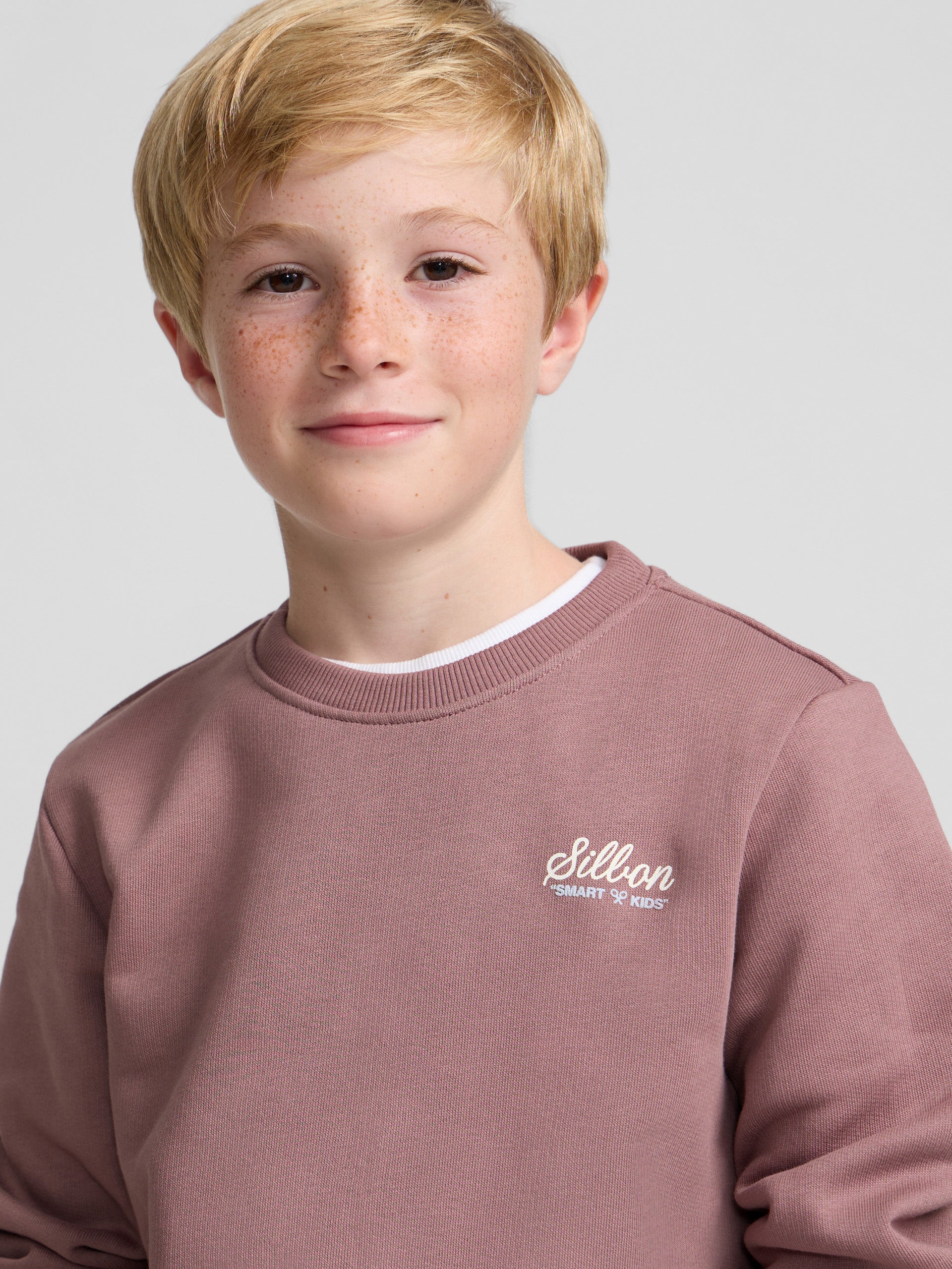Sudadera kids school club burdeos