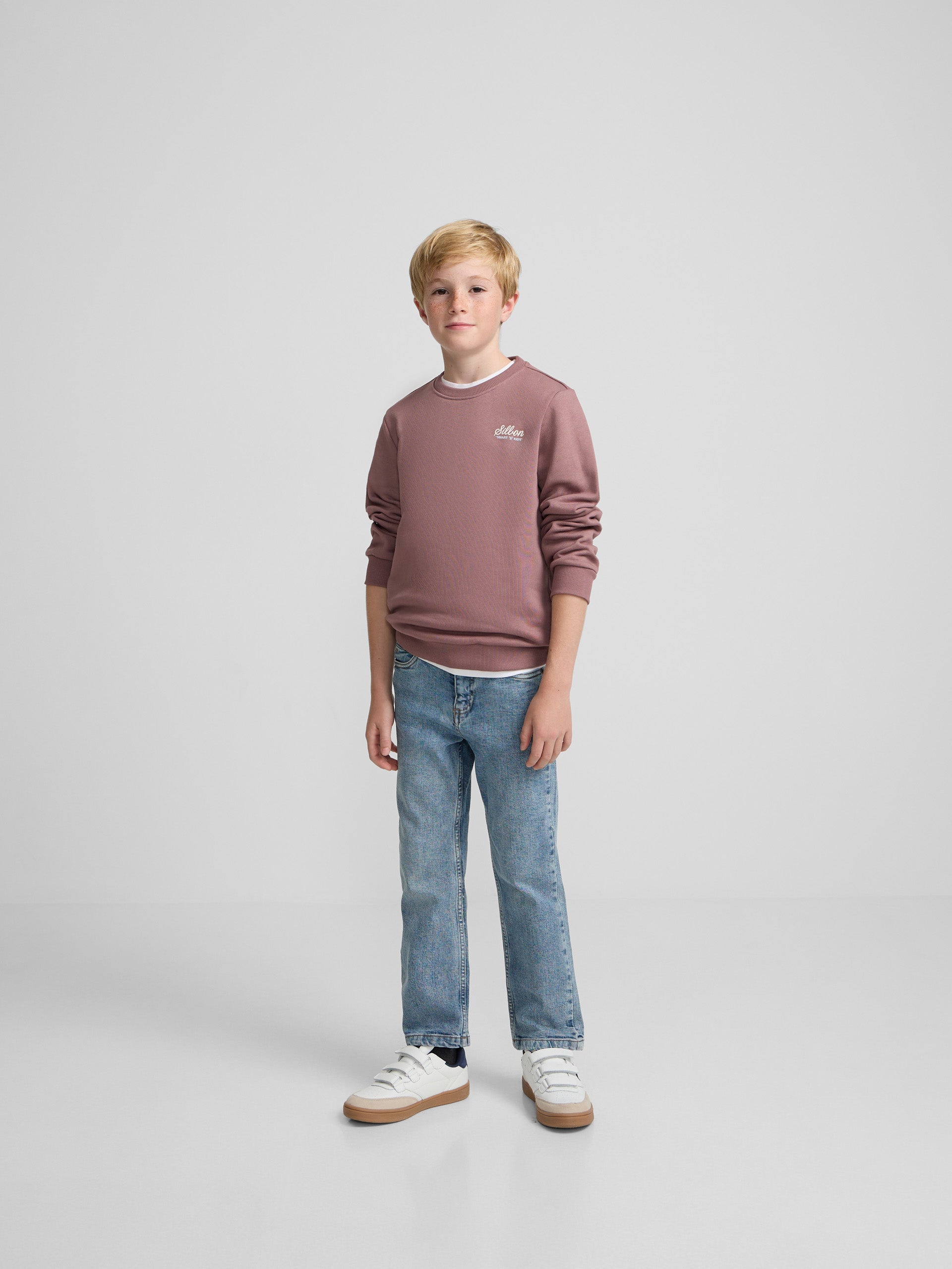 Sudadera kids school club burdeos