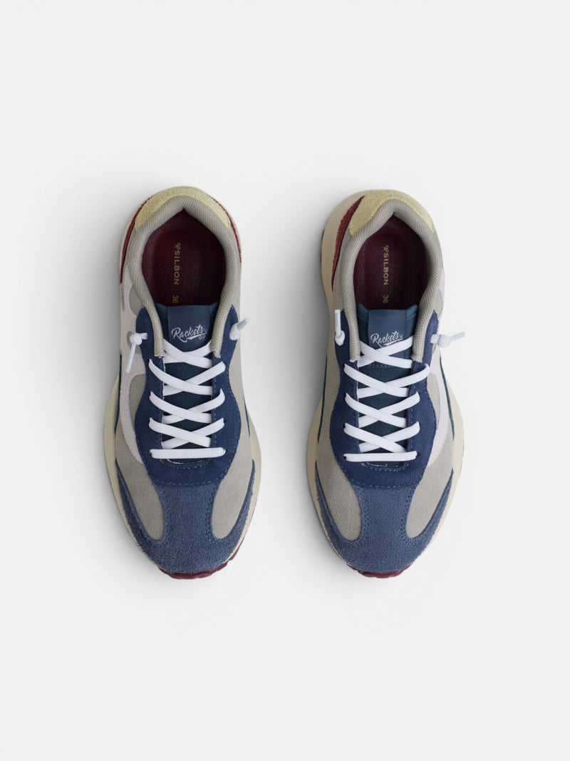 Sapatilha infantil RACKETS09 multicolor azul