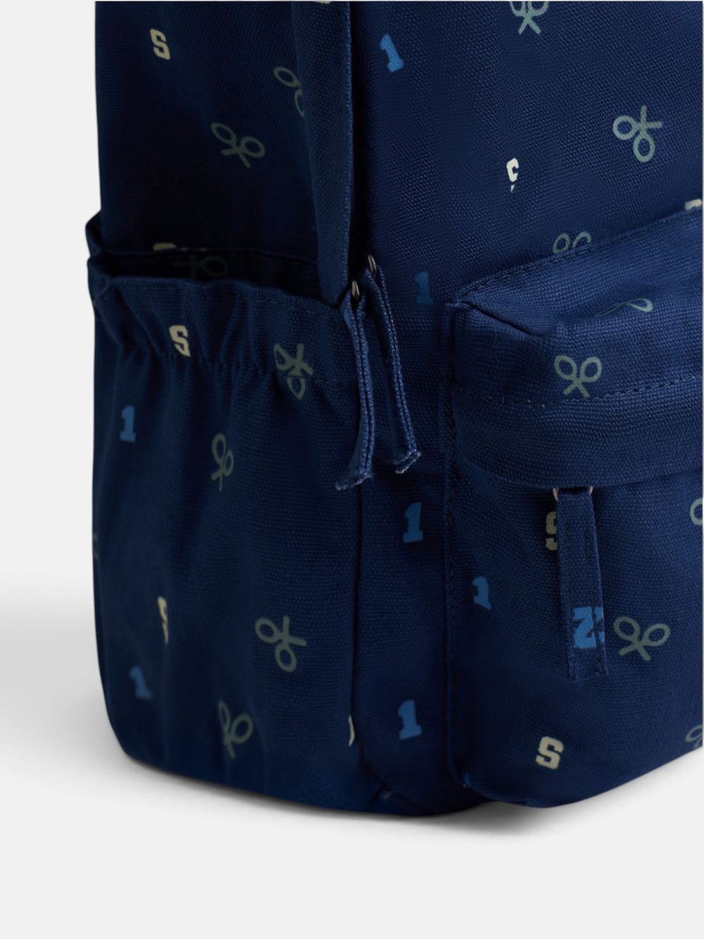 Sac à dos enfant imprimé bleu marine