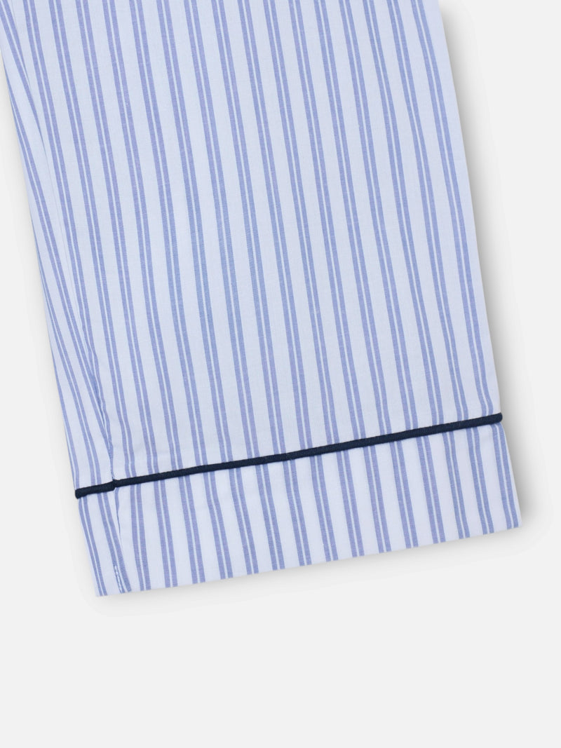 Pyjama enfant à rayures bleues