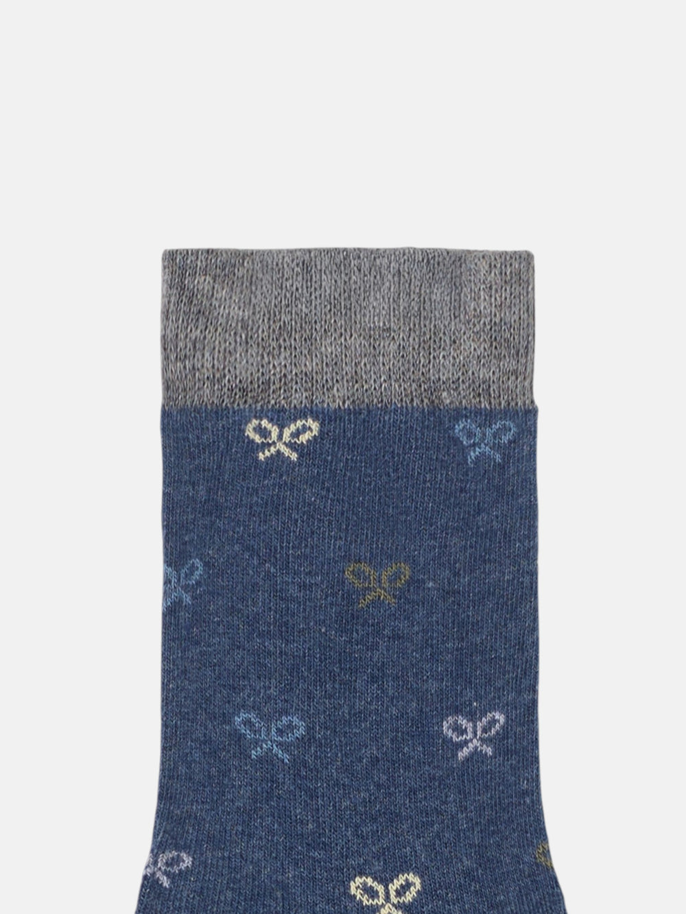 Kids navy multi-racket socks