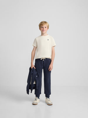 Pantalon de sport enfant bleu marine