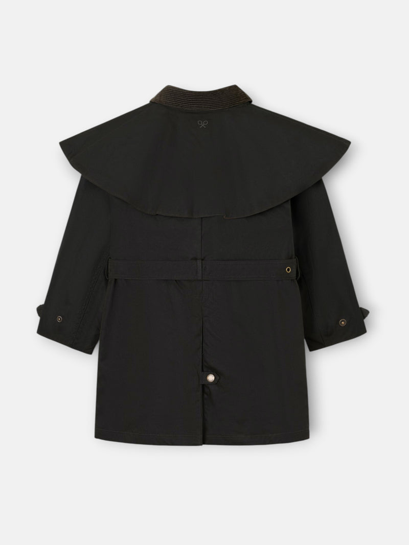 Parka girl encerada verde