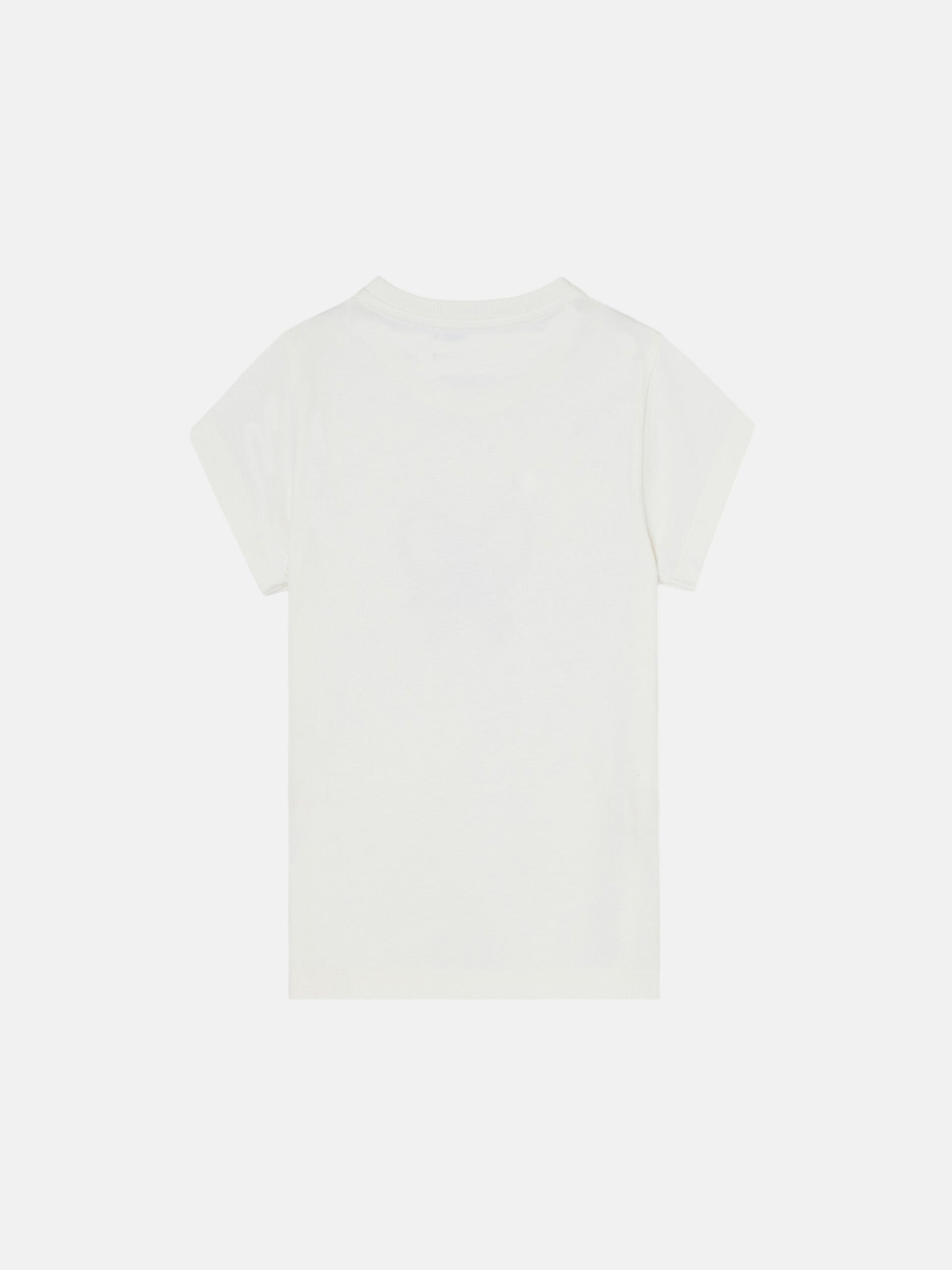 Camiseta girl silbon raqueta silbon crudo