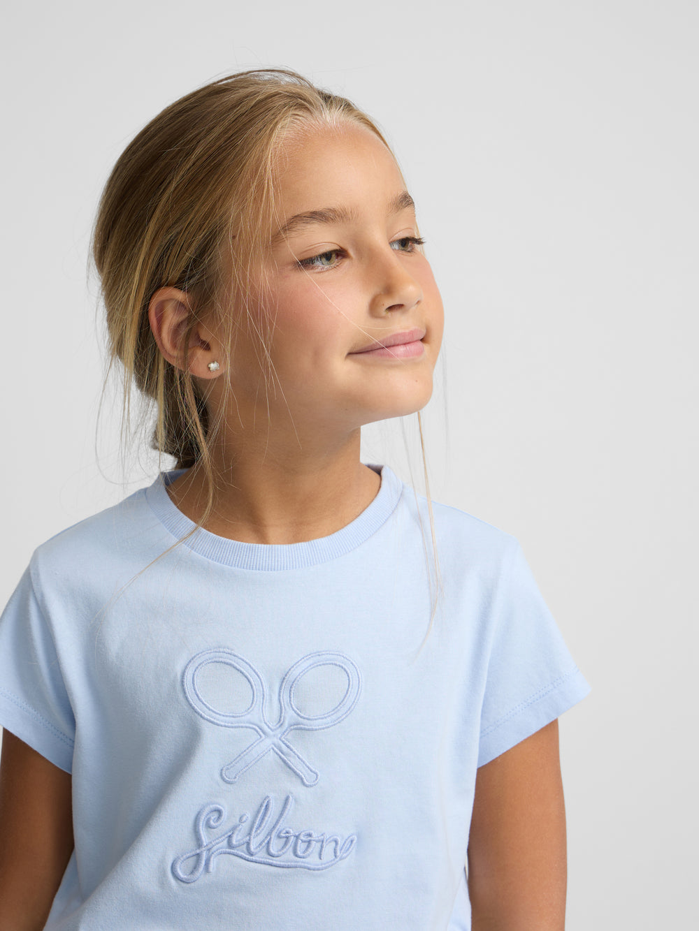 Classic blue Silbon girl t-shirt