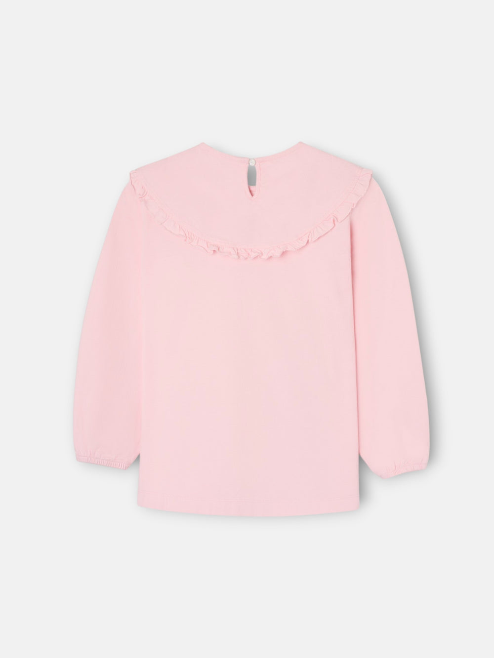 Camiseta girl cuello bobo rosa