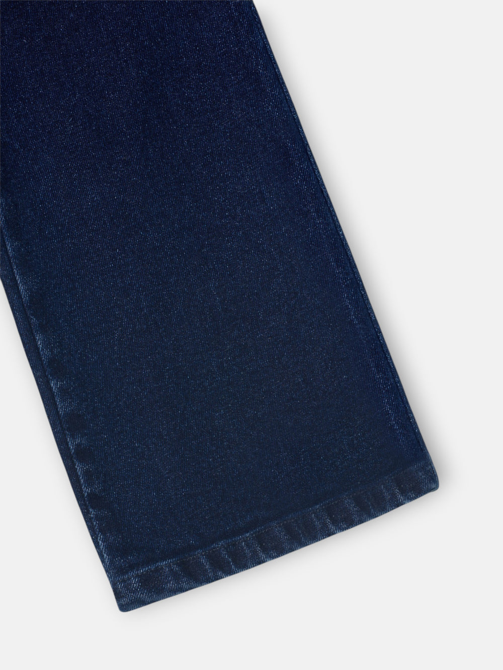 Pantalon girl bolsillo trenza denim oscuro