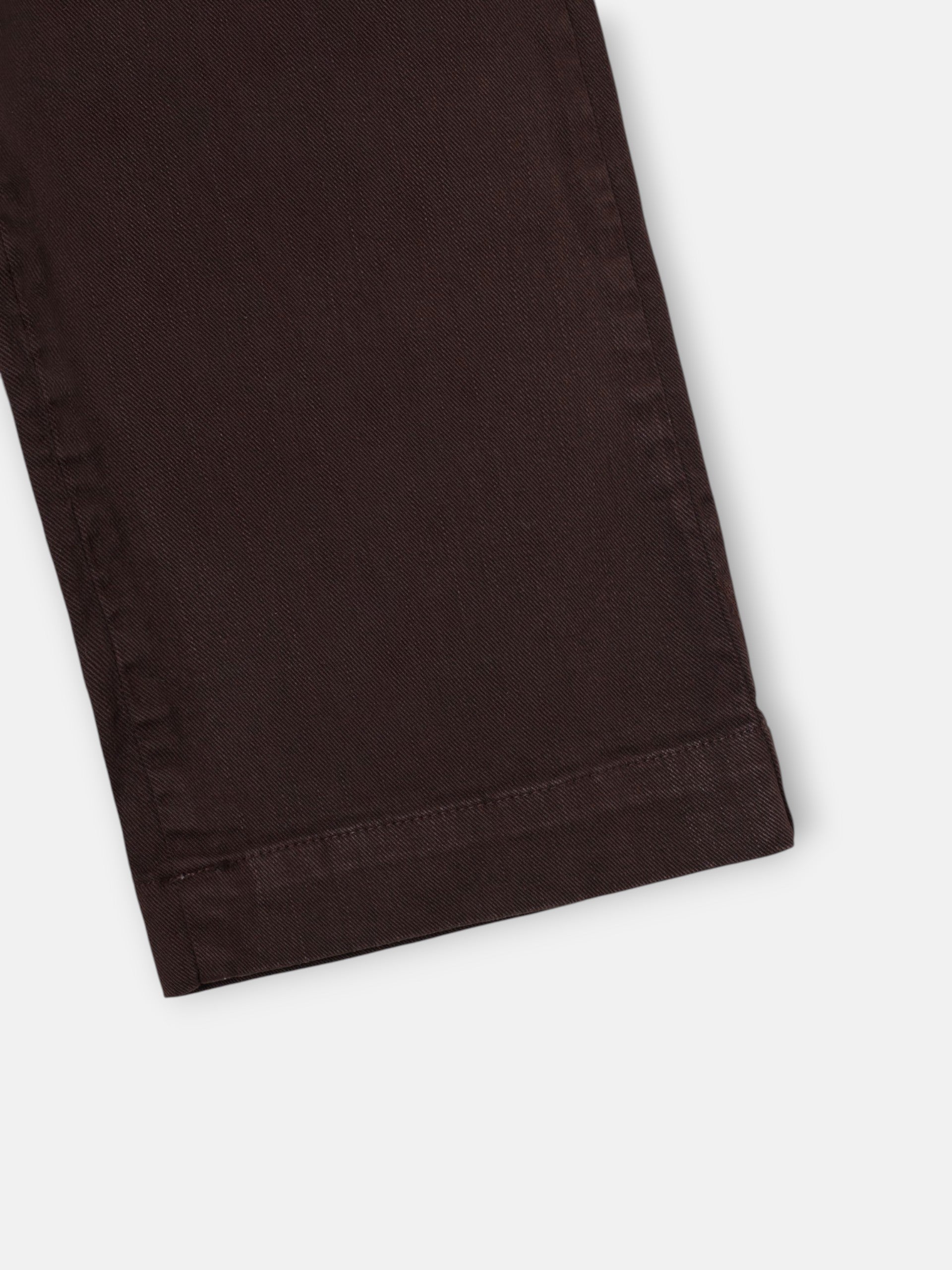 Pantalon girl marinero marron