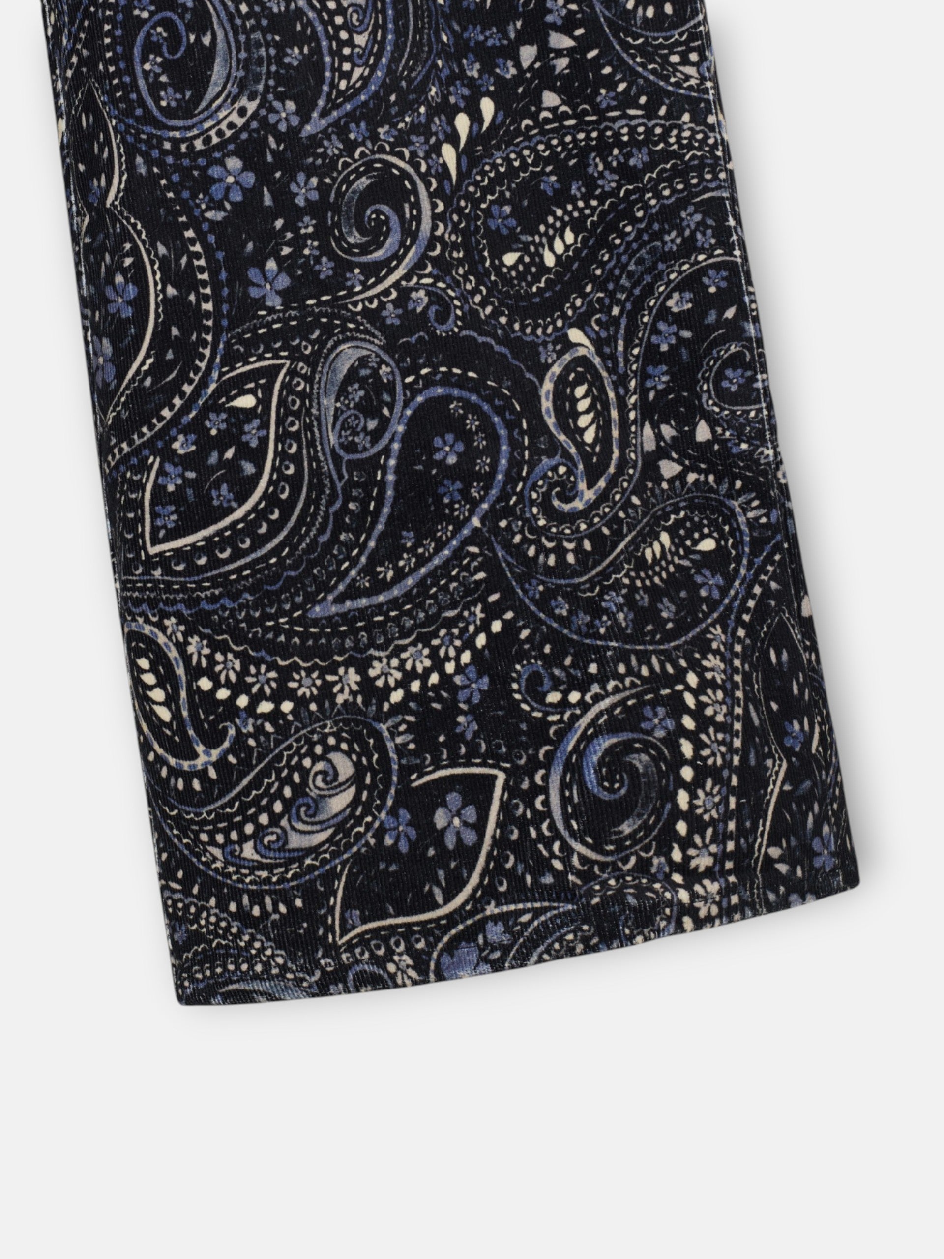 Peto girl micropana estampado paisley azul