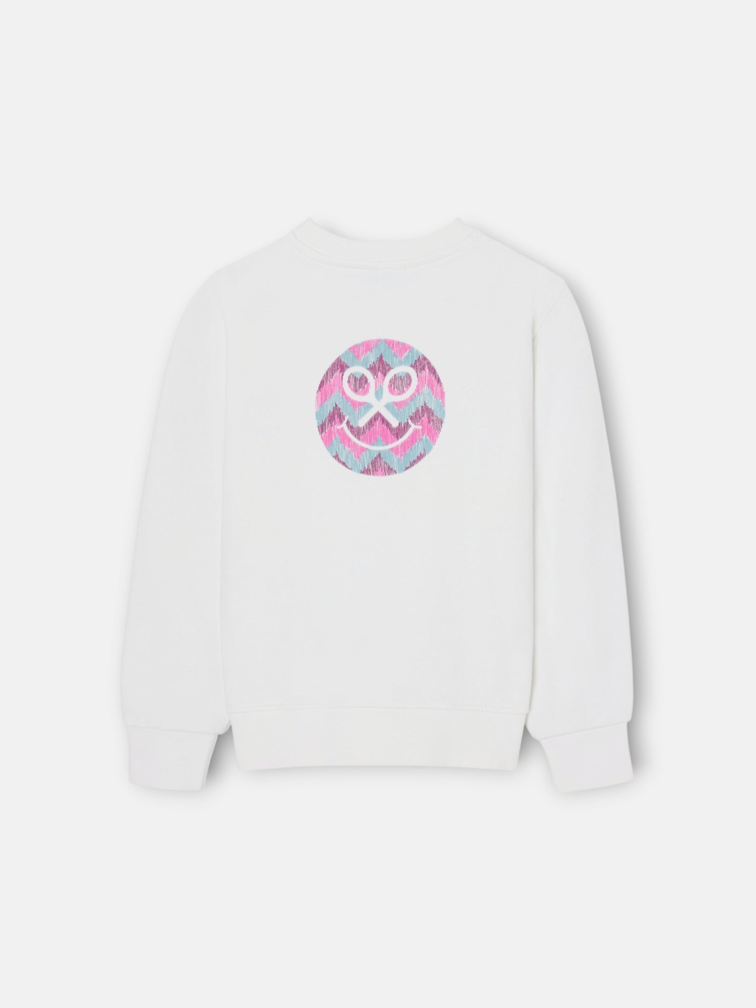 Sudadera girl silbon smile crudo