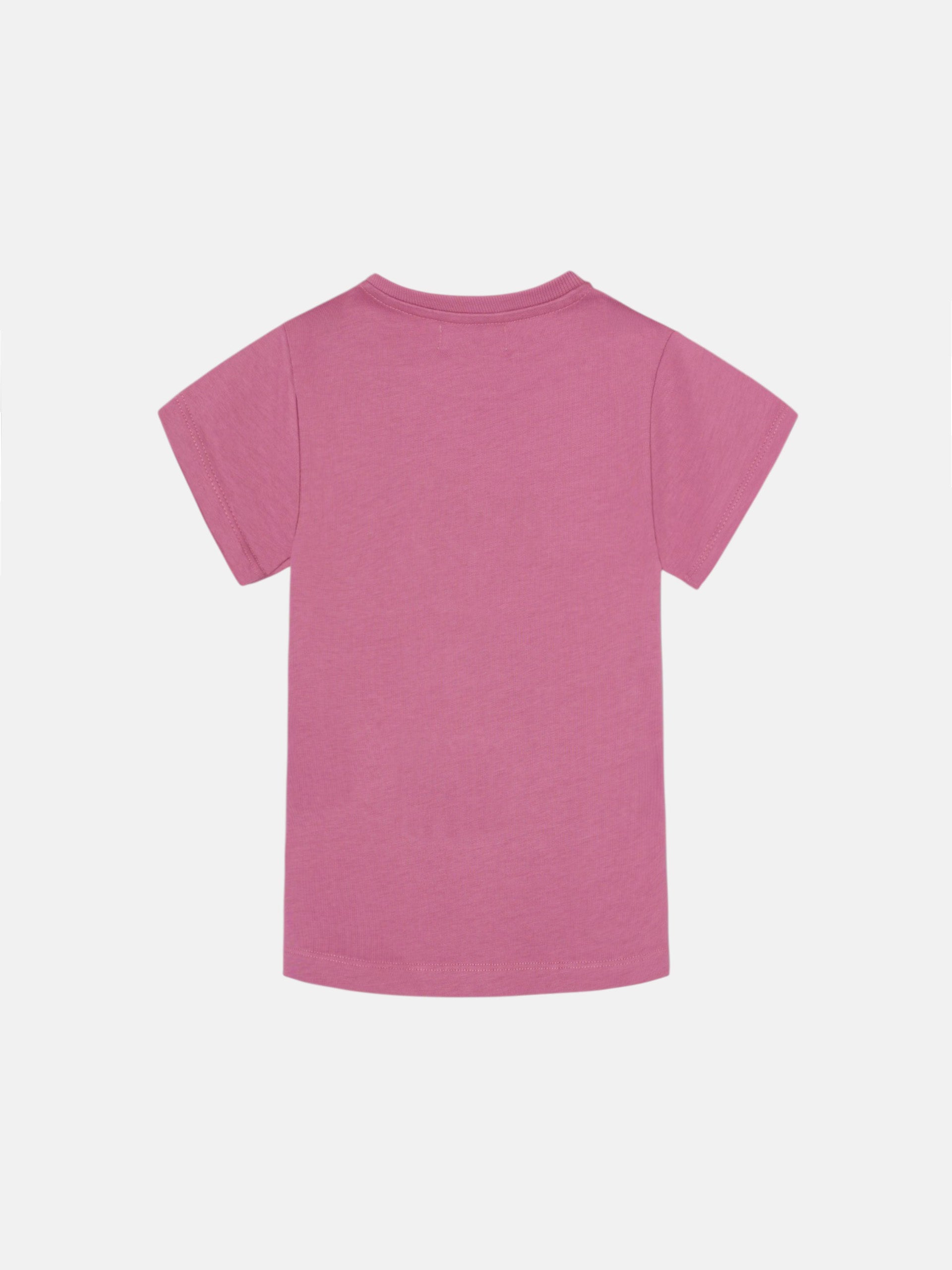 Camiseta girl silbon clasica rosa
