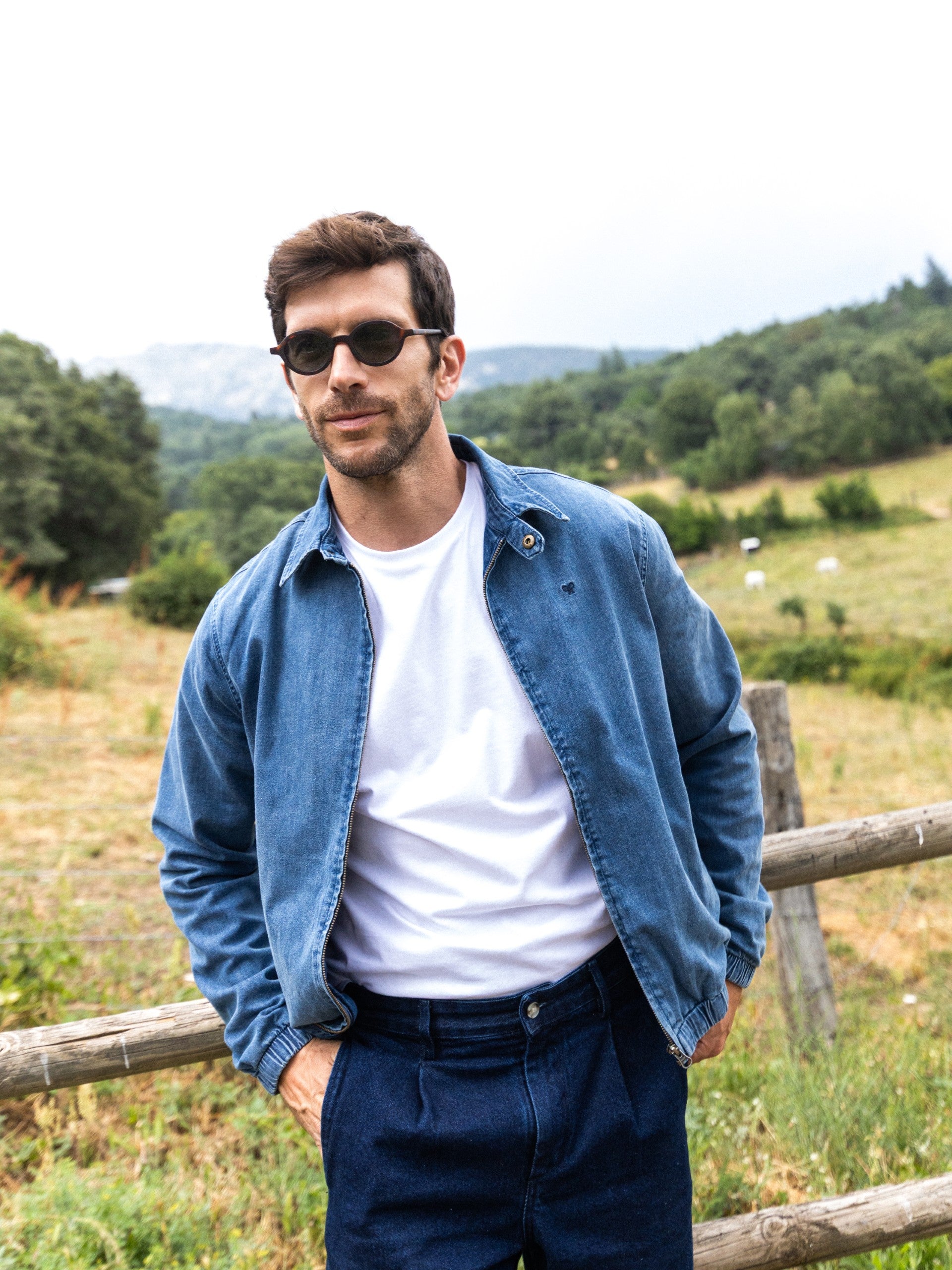 MOxSILBON Colt matte dark tortoiseshell sunglasses