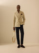Blazer cruzado comfort bege