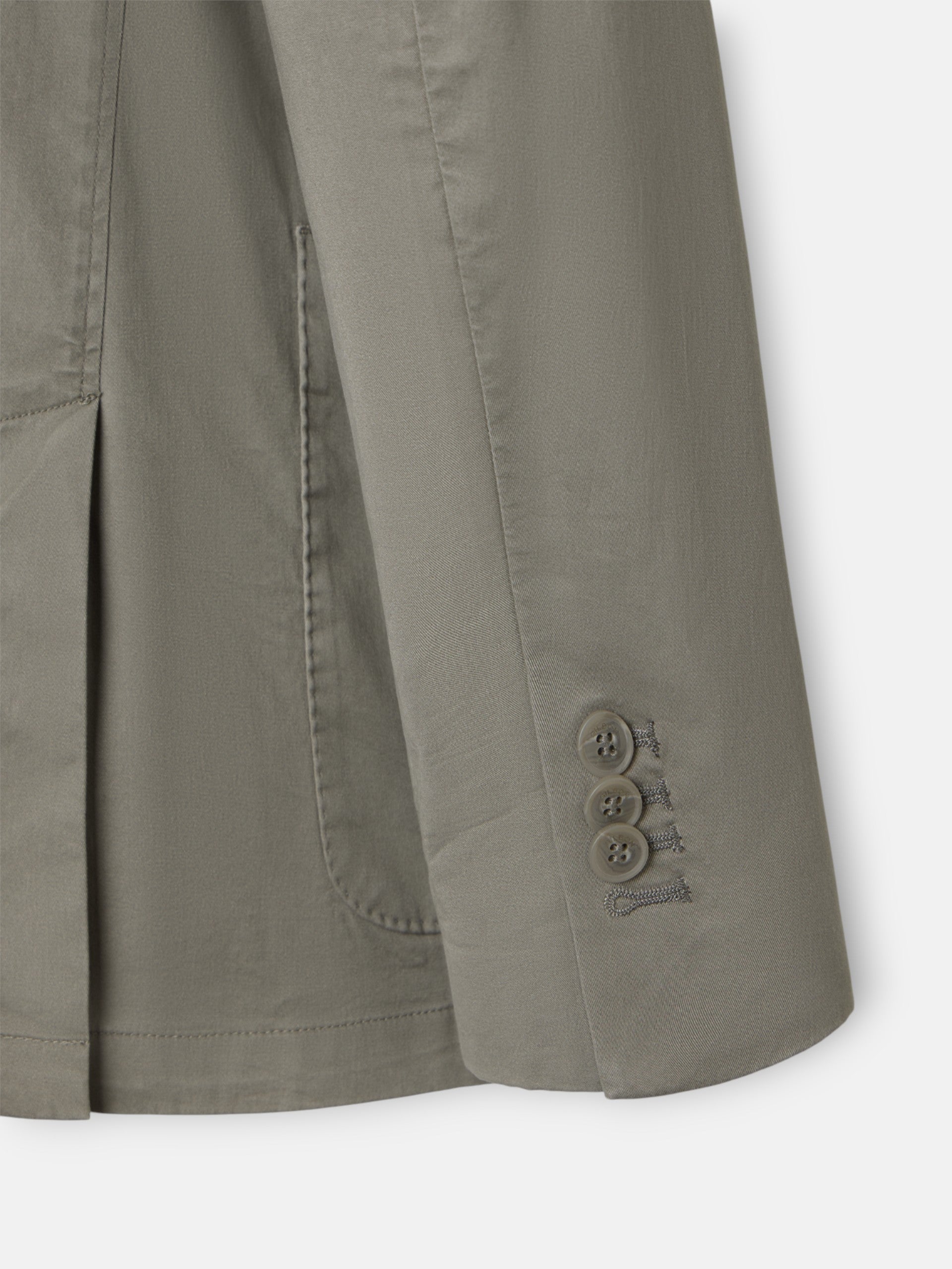 Veste décontractée vert gris