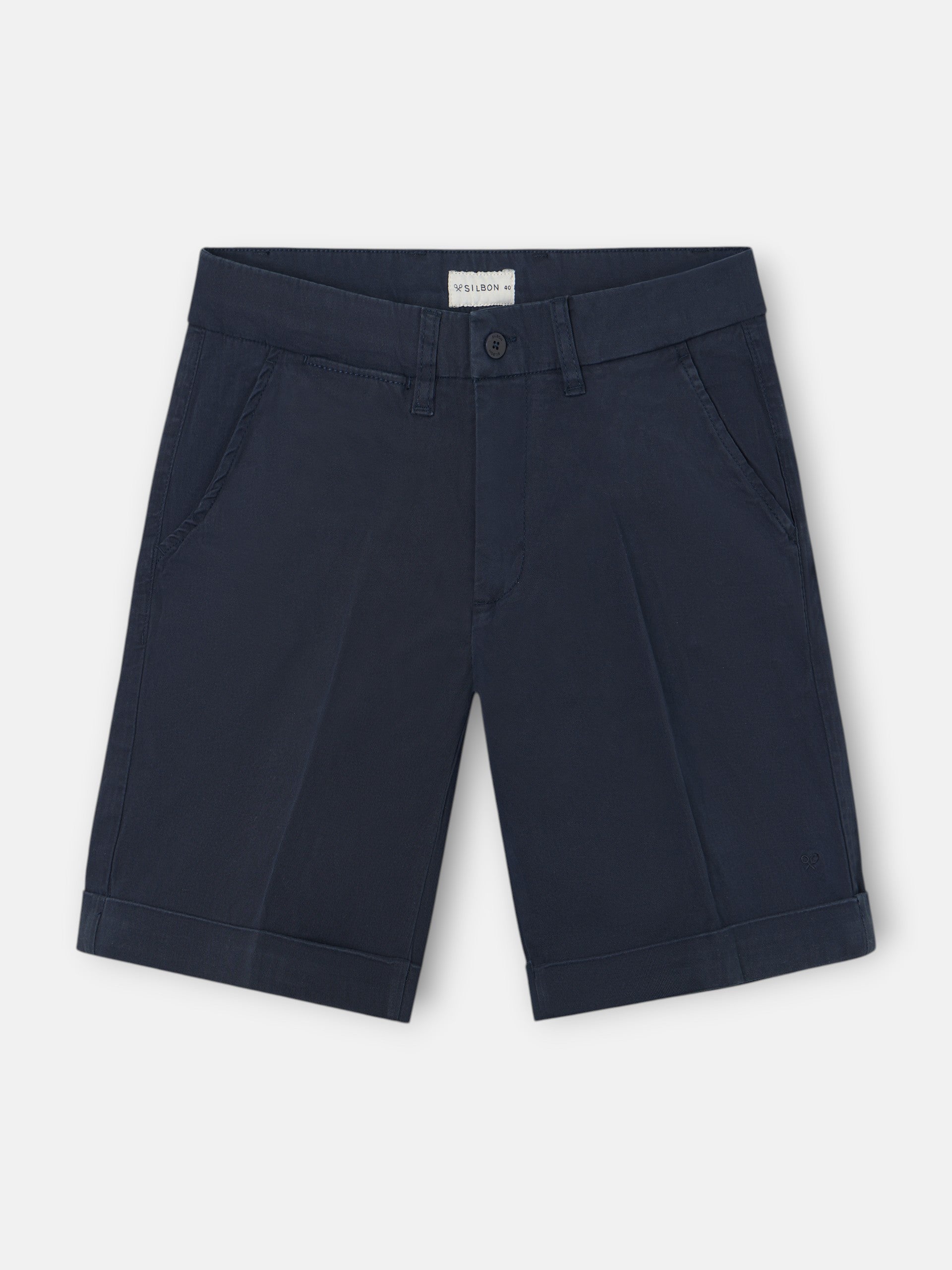 Bermuda classique bleu marine
