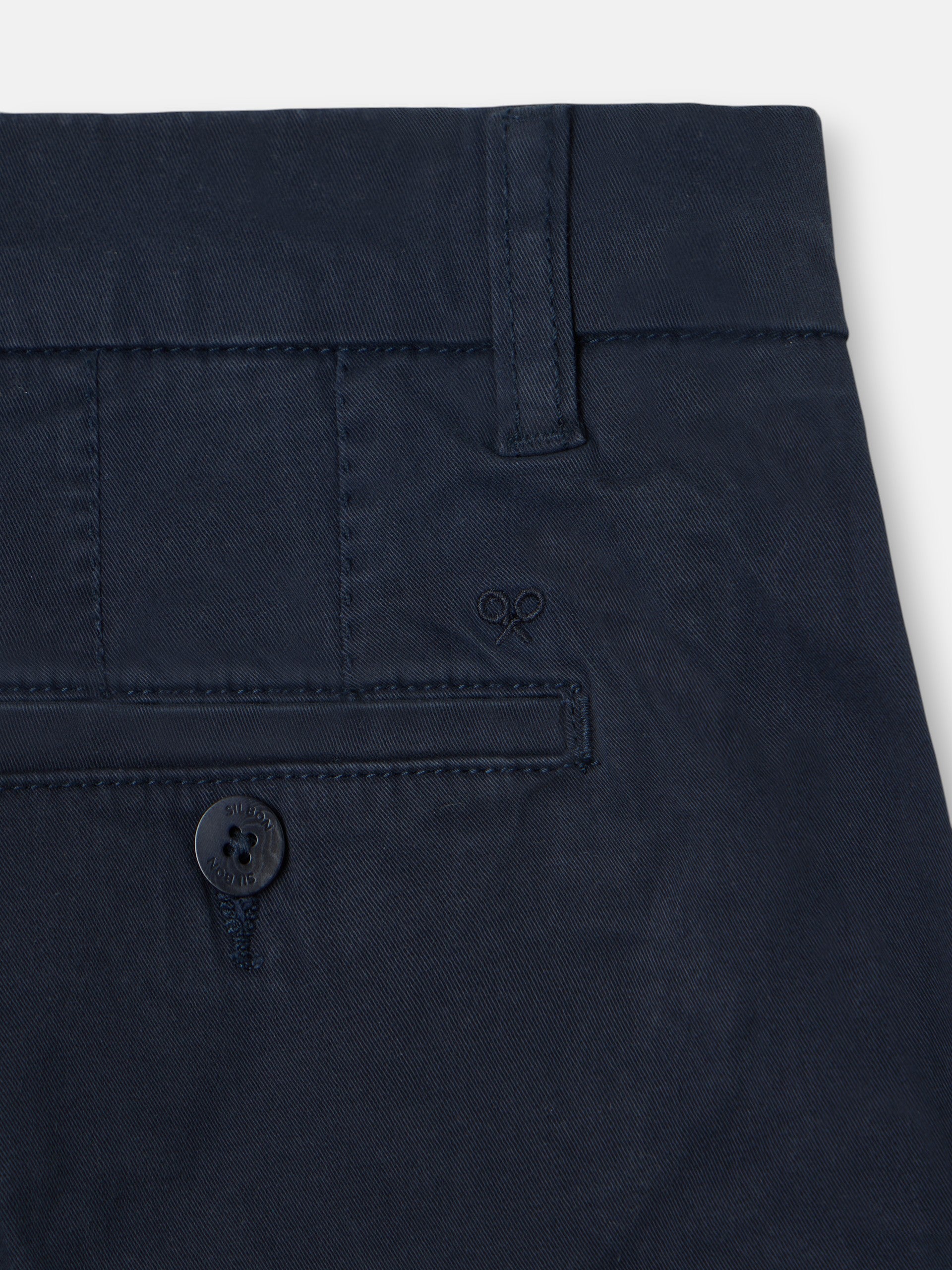 Bermuda classique bleu marine