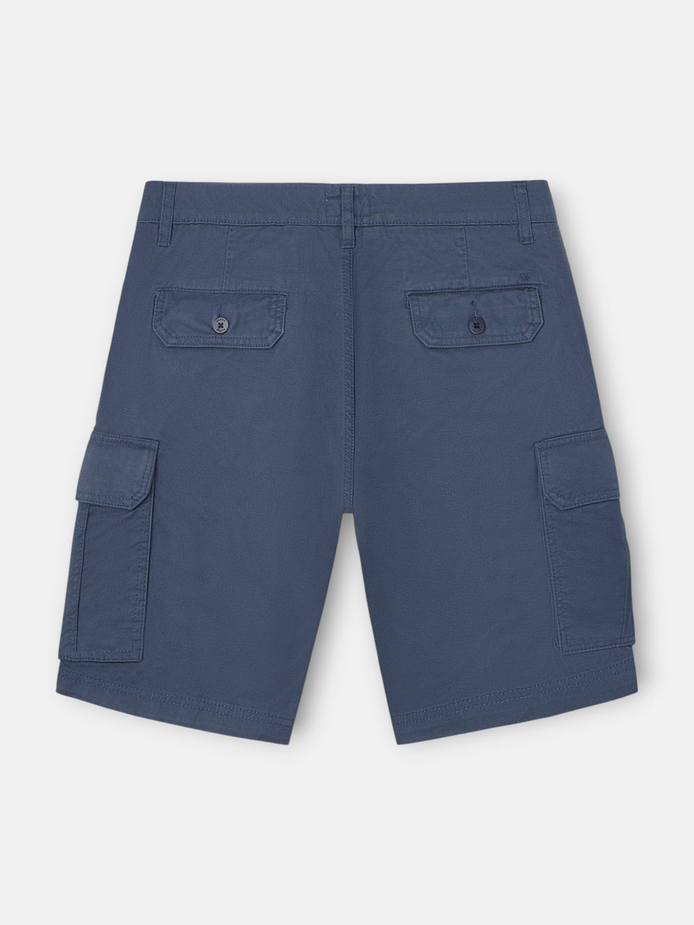 Bermuda cargo bleu indigo