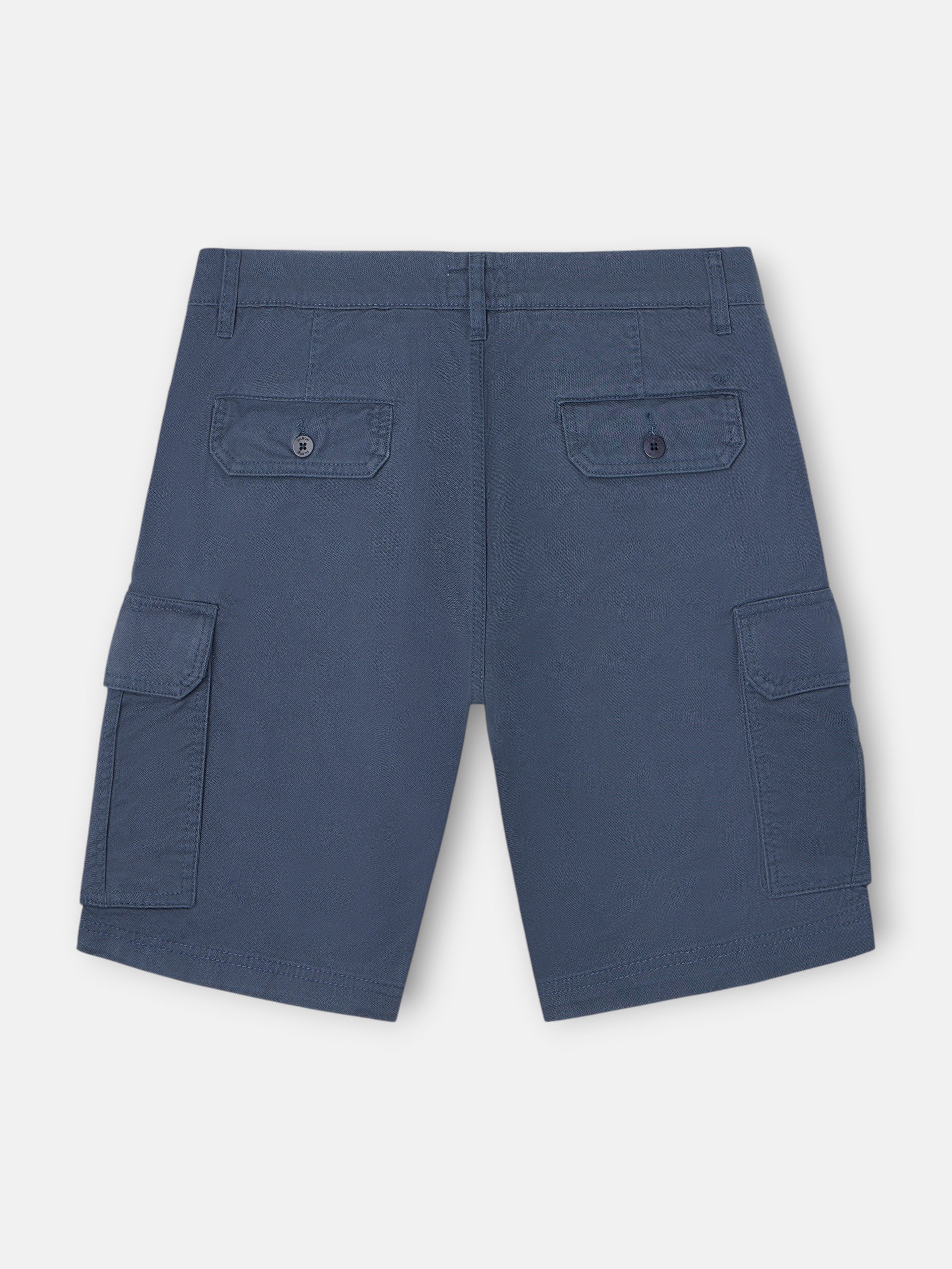 Bermuda cargo bleu indigo