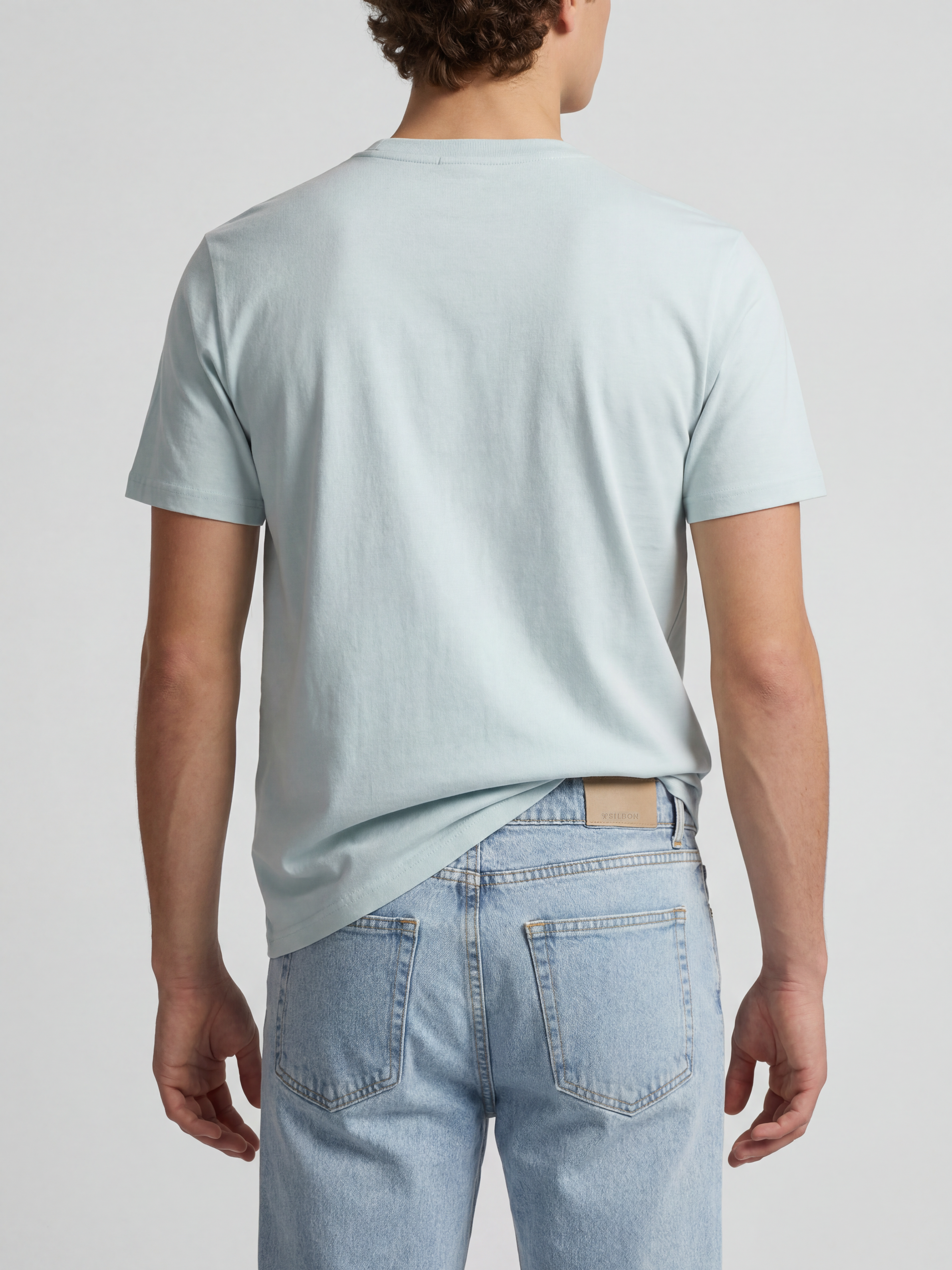 Camisola raquete meia água-marinha