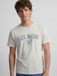 T-shirt raquette demi vert clair