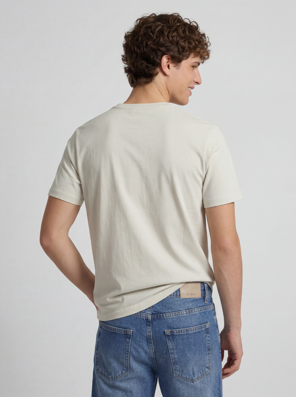 Camiseta raqueta media verde claro