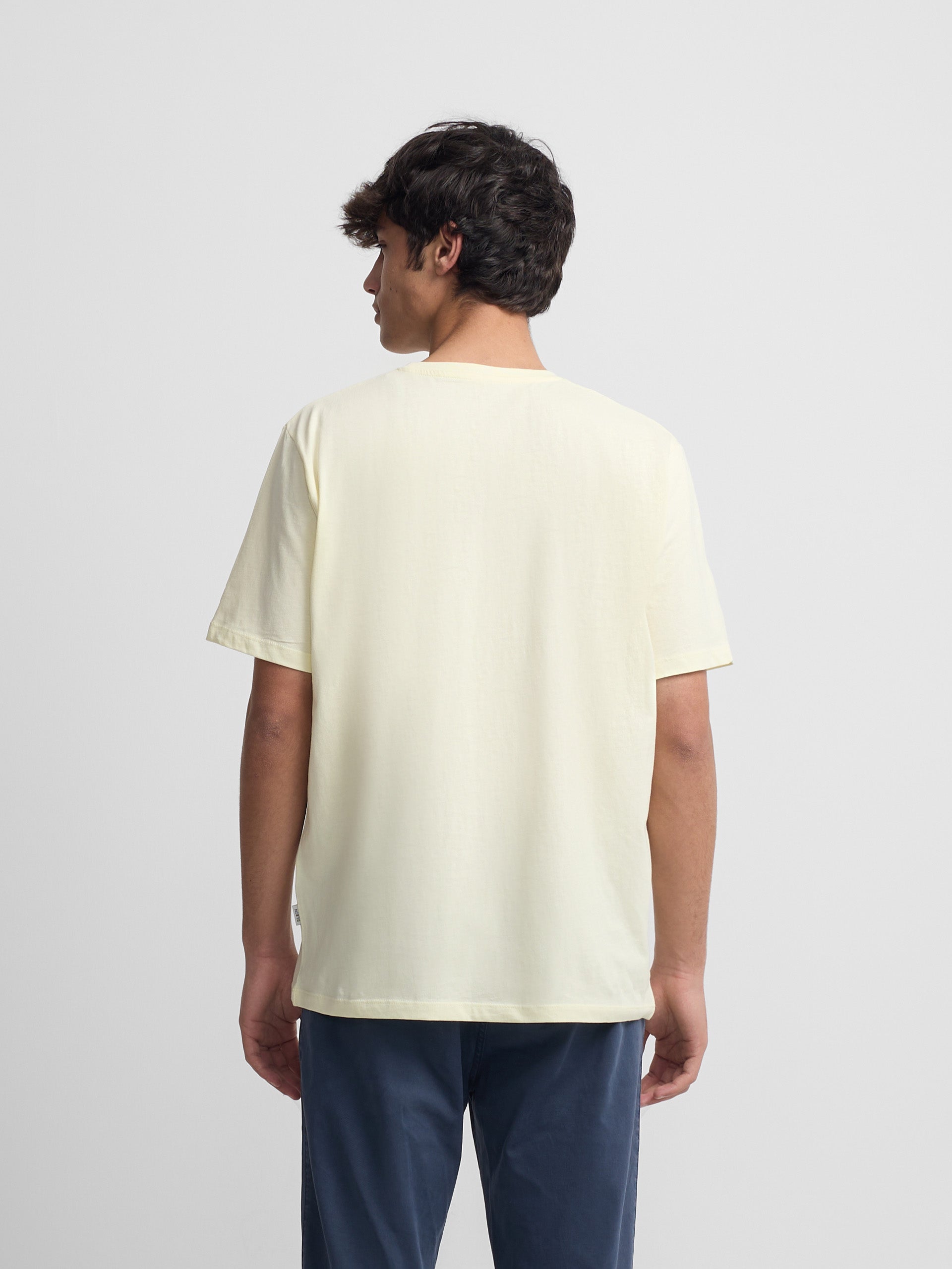 T-shirt minilogo jaune