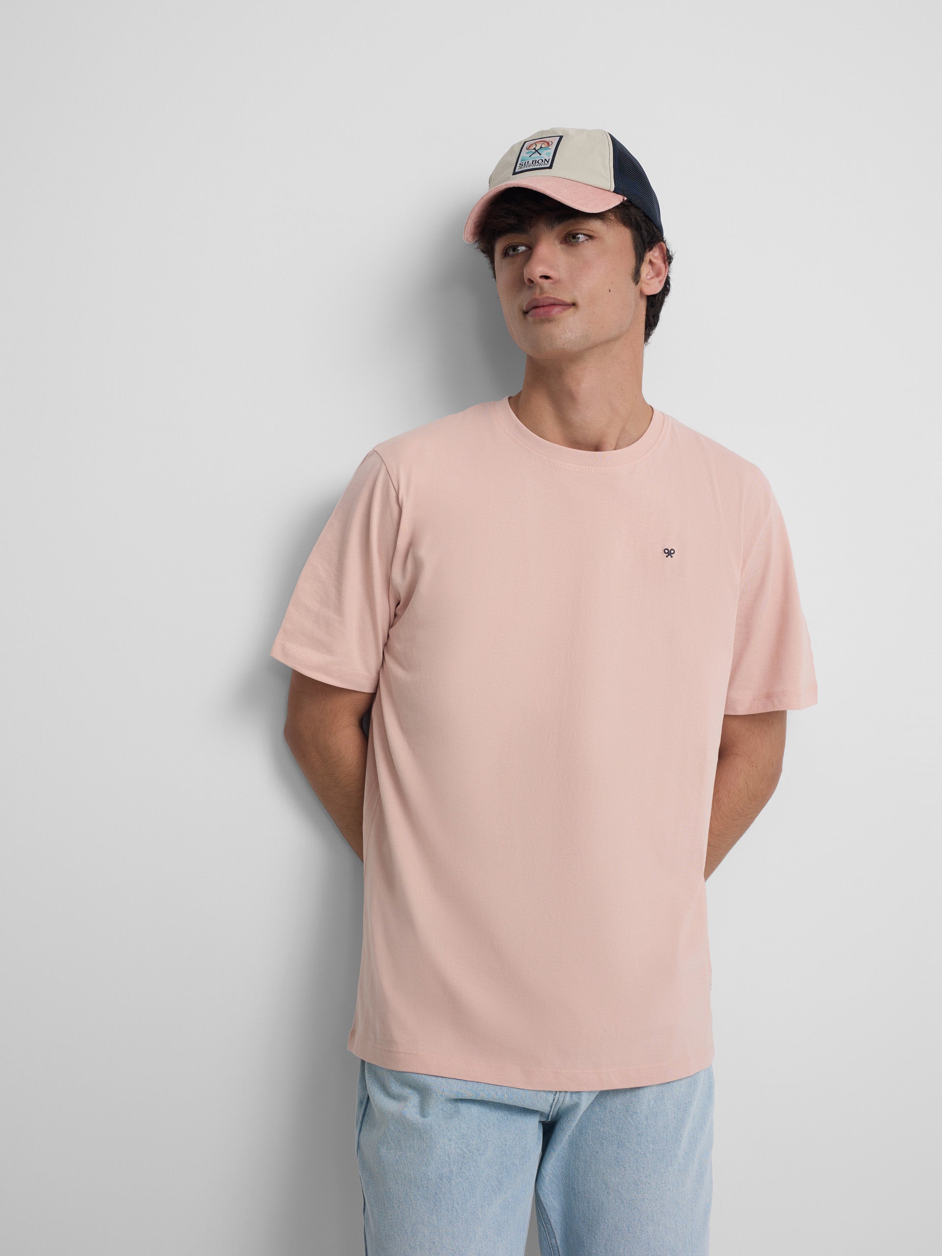 Pink minilogo t-shirt