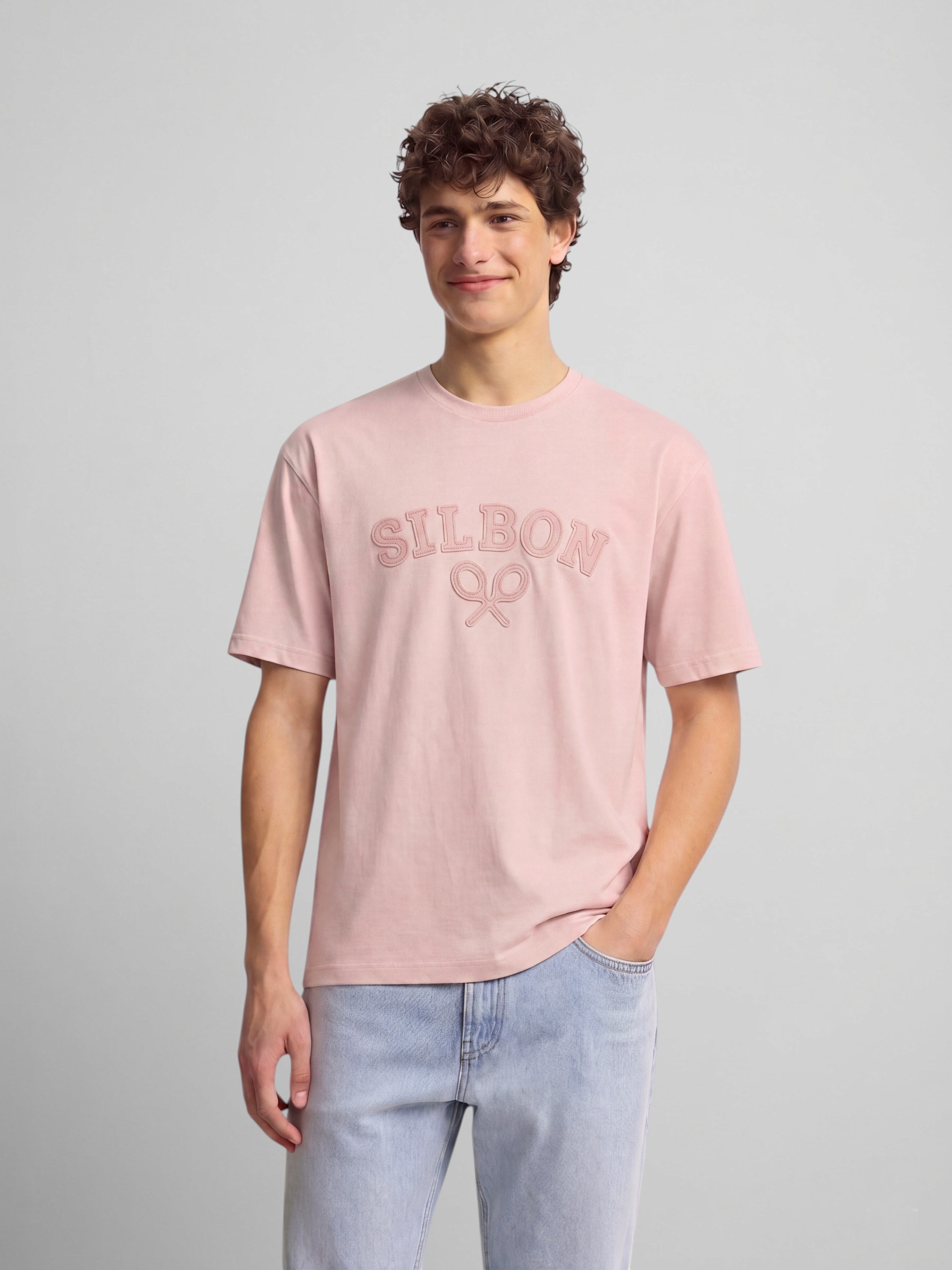 Camisola raquete meia rosa