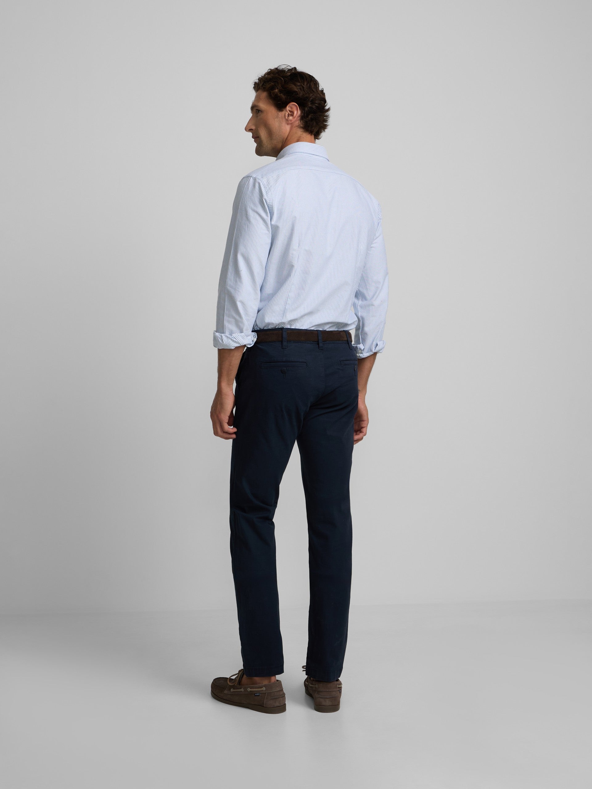 Pantalon chino sport bleu marine