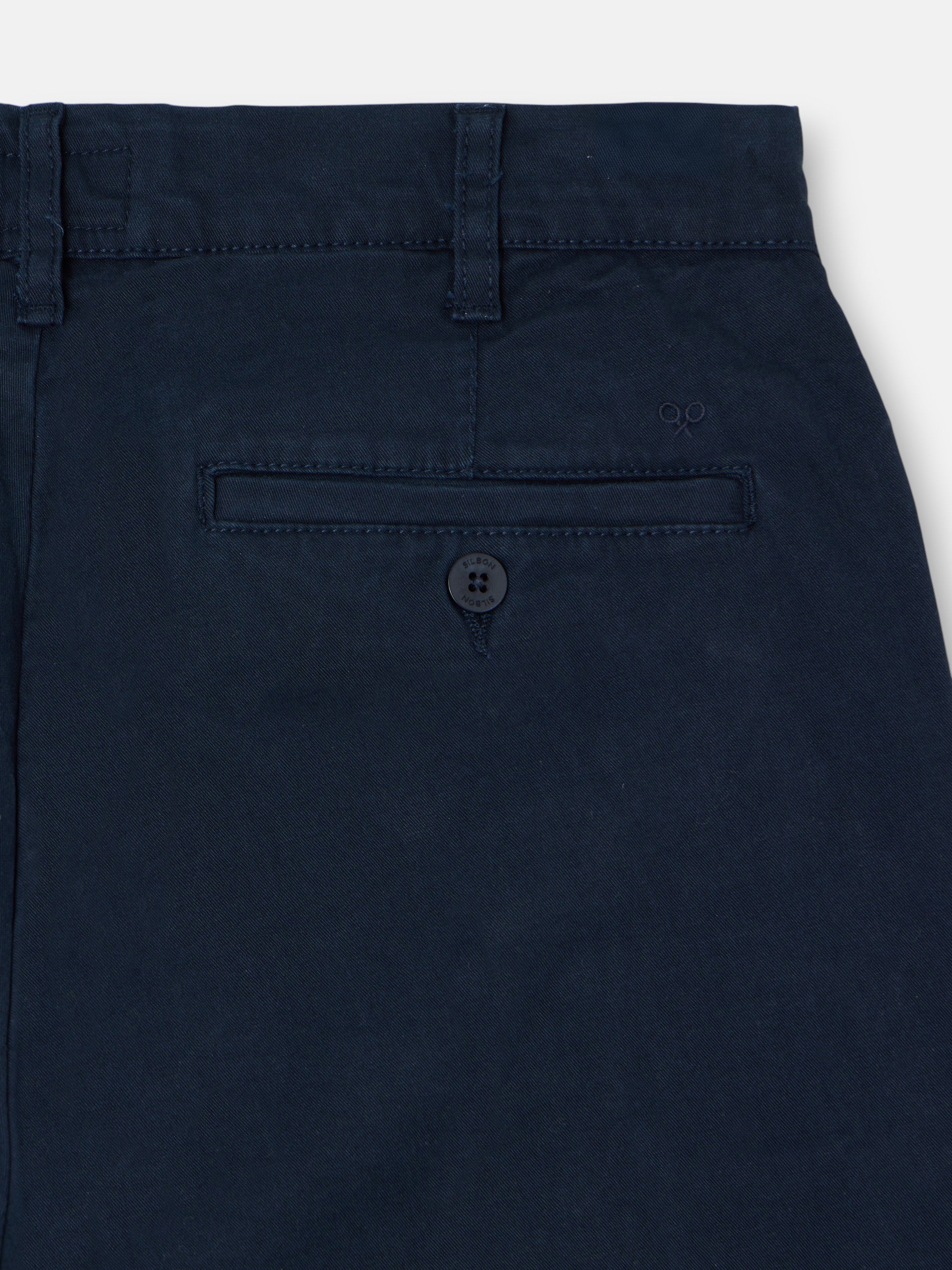 Pantalon chino sport bleu marine