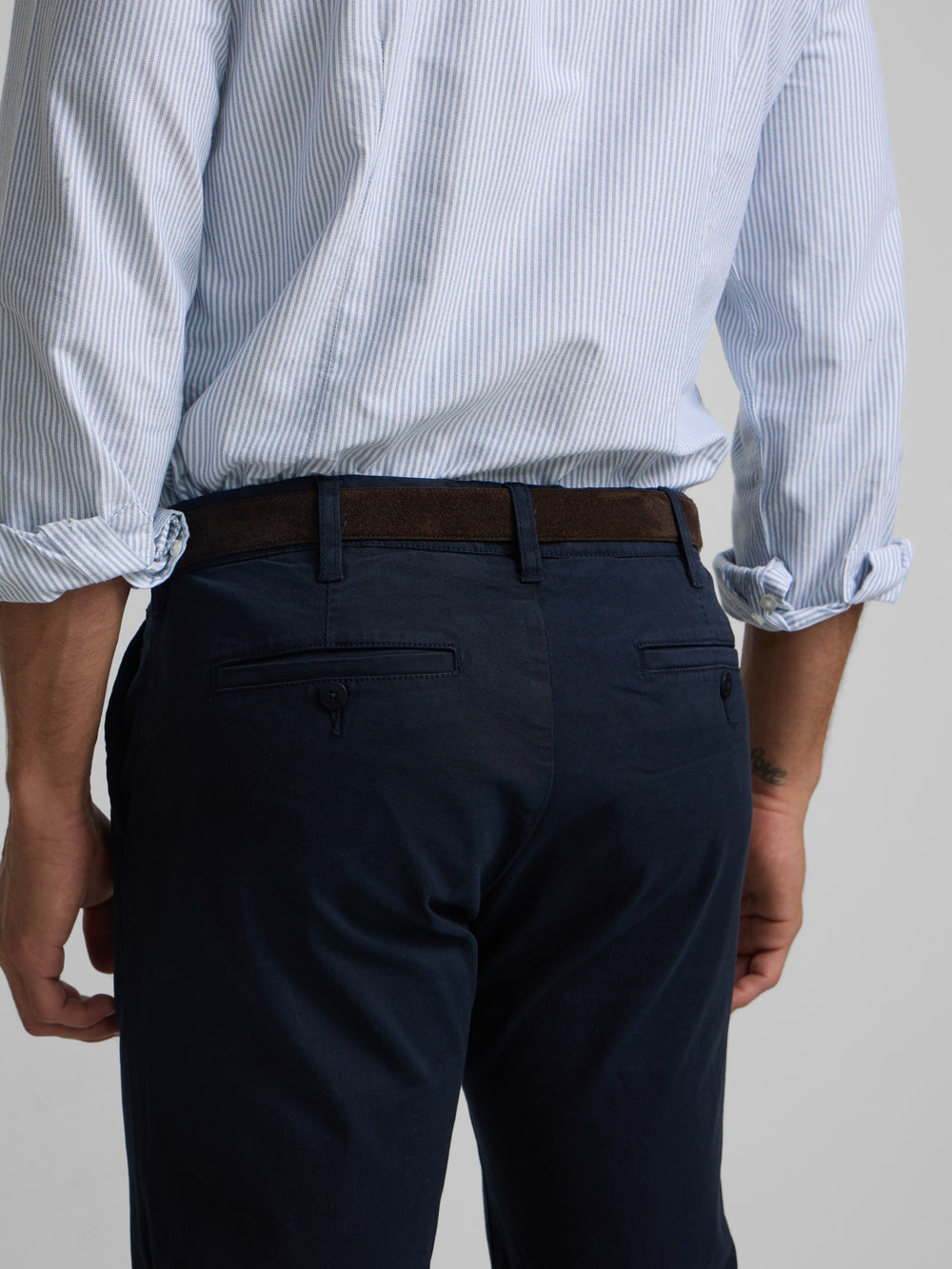 Pantalon sport chino azul navy