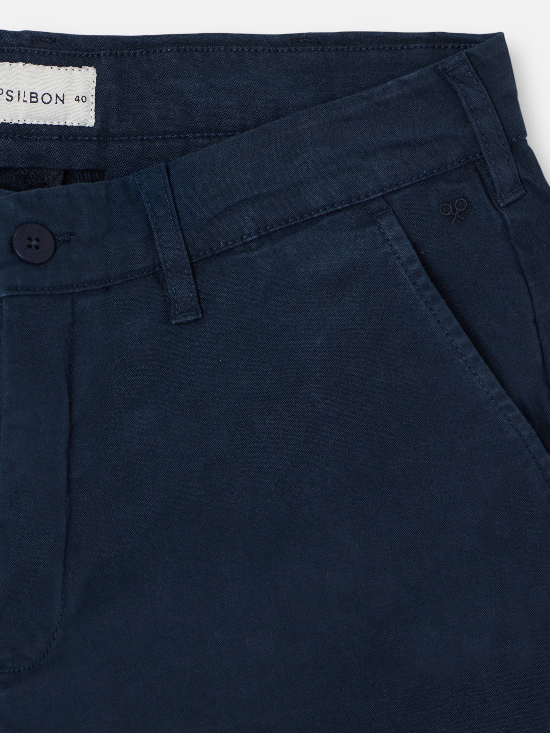 Pantalon chino sport bleu marine