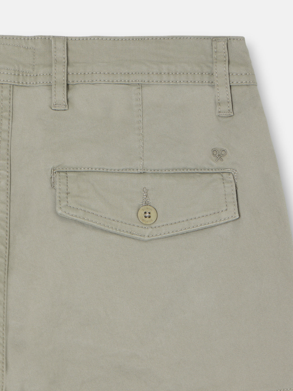 Pantalon sport cargo verde medio
